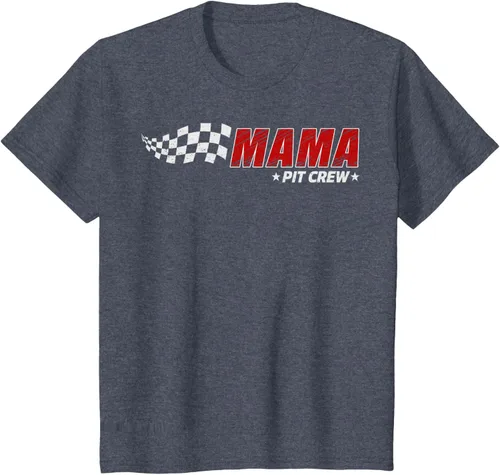 Vista 65 de Mama Pit Crew Race Car Birthday Family Matching Pit Crew Camiseta