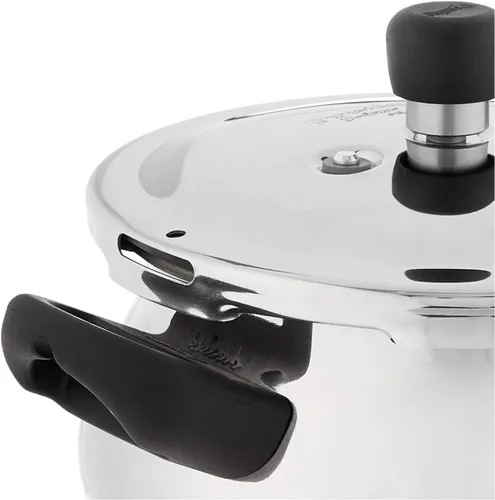 Vista 4 de Prestige Mini olla a presión de acero inoxidable de lujo, 3.3 litros