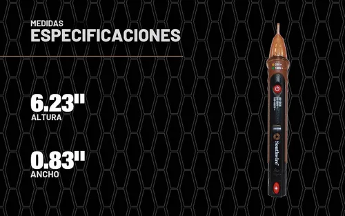 Vista 7 de Southwire Probador de herramientas y equipos, NCVT Dual 40126N, Talla única, Verde, Rojo