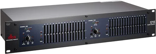 Vista 3 de dbx 1215 Ecualizador gráfico de doble canal y 15 bandas