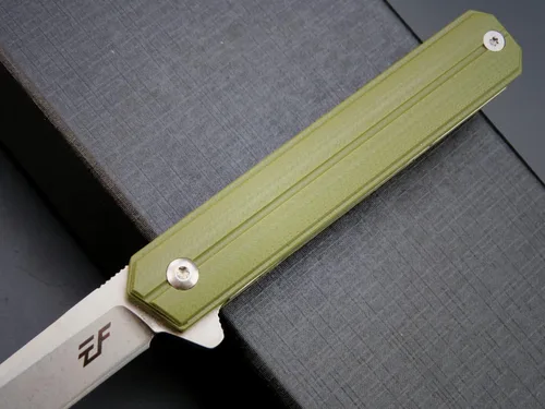 Vista 5 de Eafengrow EF64 cuchillo plegable con hoja de acero D2, mango G10, multiherramienta, cuchillo de bolsillo para camping, senderismo, herramienta