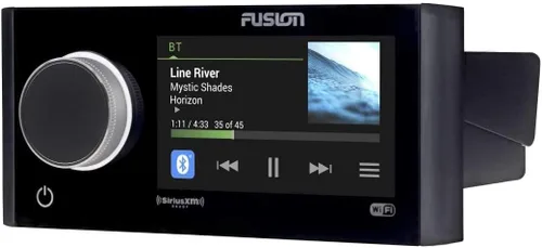 Vista 3 de Fusion MS-RA770 Apollo Sistema de entretenimiento marino con pantalla táctil con control remoto inalámbrico - negro Sistema de entretenimiento