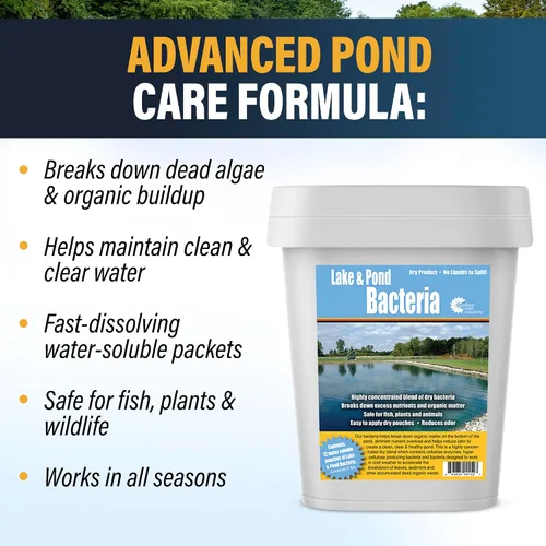 Vista 3 de Outdoor Water Solutions PSP0152 Paquete de prueba de bacterias de lago y estanque