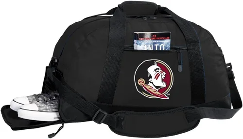 Vista 45 de Texas A&M Bolsa de lona - Texas A&M Aggies - Bolsas de gimnasio con bolsillo para zapatos, Negro