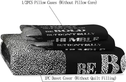 Vista 5 de VIVIHOME - Juego de ropa de cama inspiradora de león de 2 piezas, funda de edredón individual, ropa de cama negra con animales salvajes africanos