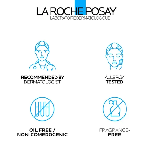 Vista 6 de La Roche-Posay Effaclar Dual Limpiador Facial para Acné con 4% de peróxido de benzoilo y exfoliante LHA, tratamiento para el acné que ayuda a