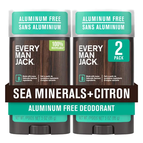 Vista 22 de Every Man Jack Desodorante para Hombre de Ámbar + Sándalo - Mantén la Frescura con Desodorante sin Aluminio Para Todos los Tipos de Piel - Elimina