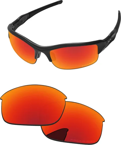 Vista 28 de Lentes de repuesto para gafas de sol Oakley Flak Jacket OO9008 2.480 in 24K dorado