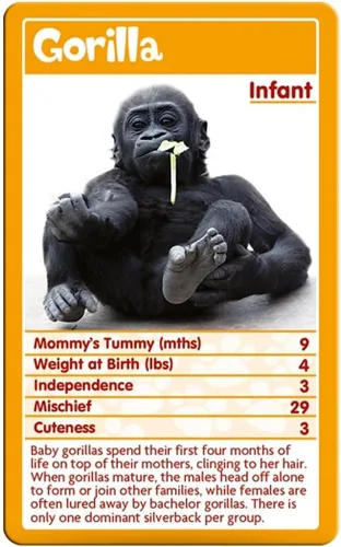 Vista 4 de Juego de cartas Baby Animals Top Trumps