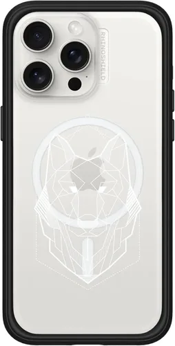 Vista 7 de RhinoShield Funda modular compatible con MagSafe para [iPhone 15 Pro Max] Mod NX - Fuerza de tracción magnética superior, cubierta protectora