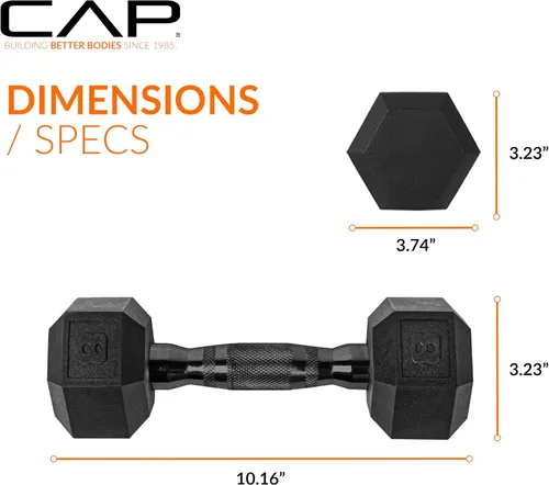 Vista 279 de CAP Barbell - Mancuerna recubierta Varias opciones de pares y conjuntos
