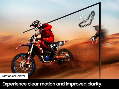 Vista 7 de Samsung - Smart TV QLED 4K de 43 pulgadas de la serie Q60D, Quantum HDR, con Object Tracking Sound Lite, Motion Xcelerator, diseño delgado, Gaming