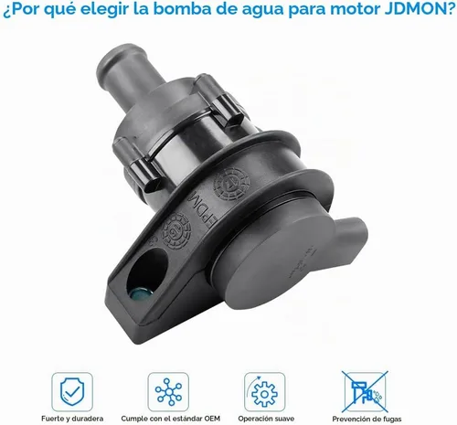 Vista 7 de Bomba de agua auxiliar del motor 1K0965561J con el reemplazo del enchufe