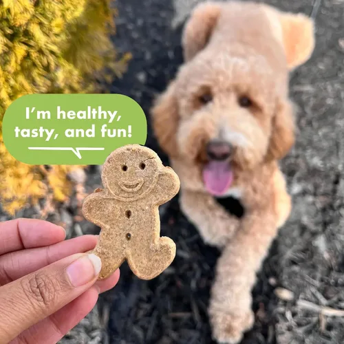 Vista 4 de Buddy Biscuits Caja de 14 oz. de galletas crujientes sin granos para perros hechas con pollo natural asado