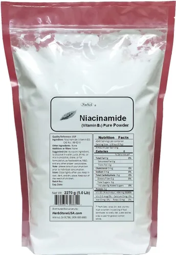 Vista 3 de Niacinamida Vitamina B3 Pure Powder Energy (227 gramos (8.0 oz))