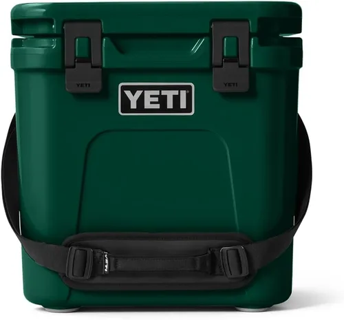 Vista 14 de YETI Roadie 24 2.0 - Enfriador duro con correa de hombro DoubleDuty y tapón de drenaje Canela