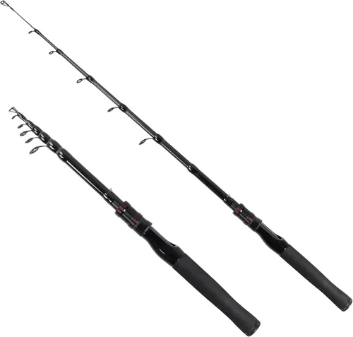Vista 8 de Telescopic Fishing Rod, Collapsible Fishing Rod Portable Spinning Pole for Saltwater and Freshwater, Carbon Fiber Lightweight and Compact Design