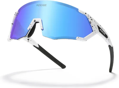 Vista 9 de Gafas de sol polarizadas deportivas para mujeres y hombres, UV400, gafas de ciclismo, béisbol, correr, pesca, al aire libre, resistentes al viento
