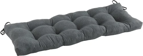 Vista 21 de Greendale Home Fashions Cojín de banco para exteriores de 51 pulgadas, Adobe Stripe