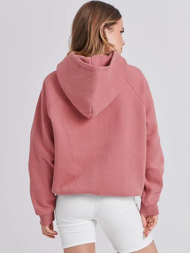 Vista 137 de ANRABESS - Sudaderas con capucha para mujer, sobre talla, de vellón de manga larga, modelo de 2024, para otoño
