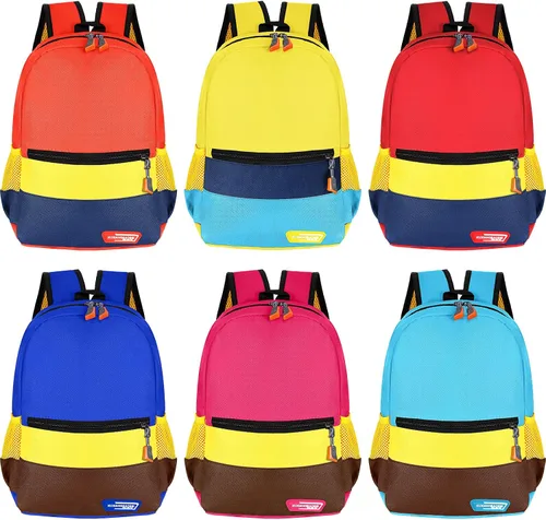 Vista 8 de Amylove Mochila para niños preescolares, 6 unidades, a granel, bolsas de jardín de infantes, Como se muestra en la imagen, Estilo lindo