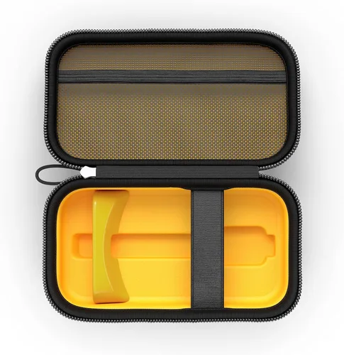 Vista 6 de Gaming - Funda universal para mouse con bolsillo para accesorios y cuña ajustable (sin agitación), funda de transporte portátil, carcasa dura