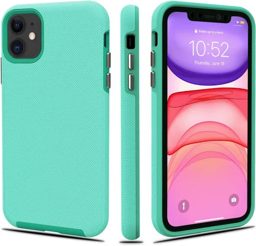 Vista 12 de Funda para iPhone 5/5s/SE, funda Dual Guard resistente al impacto y a rasguños con protección contra caídas Celebre para iPhone 5/5S/SE