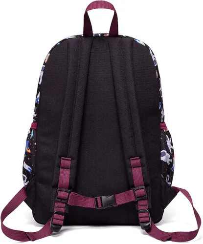 Vista 8 de VASCHY - Mochila preescolar para niños y niñas liviana resistente al agua con correa en el pecho