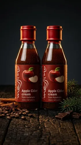 Vista 9 de Messino Esmalte balsámico de sidra de manzana, 8.5 fl oz - Reducción balsámica de manzana dulce para rociar, ensaladas y acabado