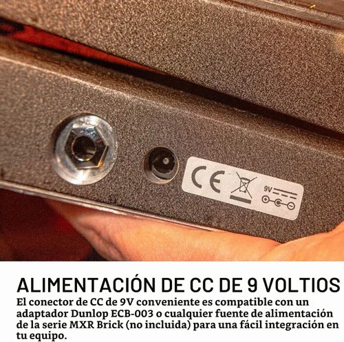 Vista 6 de Dunlop 535Q Cry Baby Multi-Wah, pedal para guitarra eléctrica, color negro