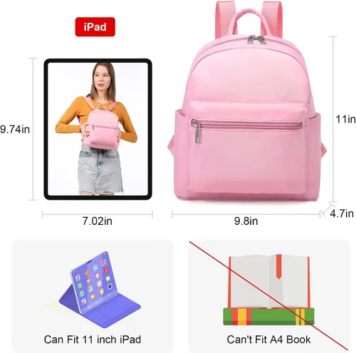 Vista 4 de LOVEVOOK Mini mochila pequeña y linda mochila de moda para niñas y mujeres