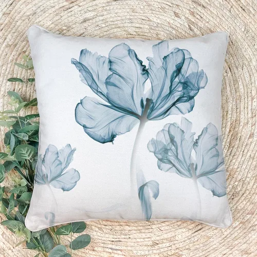 Vista 13 de Funda de almohada minimalista moderna con textura con estampado floral creativo, funda de cojín cuadrada impresa digital para sofá de sala de estar