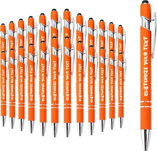 Vista 62 de AIFLM Bolígrafos personalizados con nombre a granel hasta 500 unidades de bolígrafos grabados gratis con tu nombre y texto para negocios