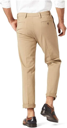 Vista 3 de Dockers Pantalones ajustados para hombre Workday Khaki Smart 360 Flex