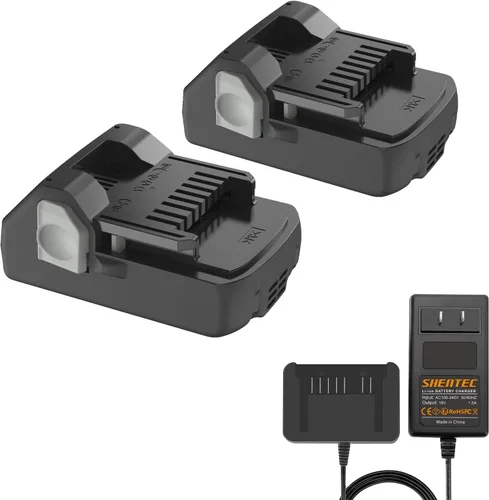 Vista 8 de Shentec Paquete de 2 baterías de 3.0Ah 18V compatibles con Hitachi BSL1815X