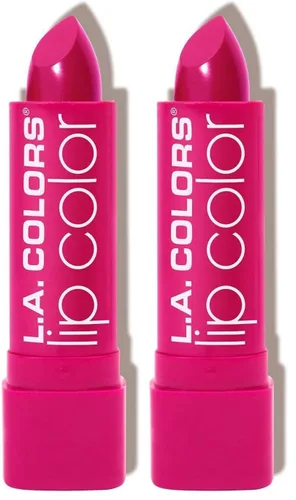Vista 28 de L.A. COLORS Lápiz labial, Berry Red CML530 Rojo Berry