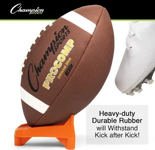 Vista 5 de Champion Sports Football Kicking Tee – Heavy-Duty Kickoff Tee in Multiple Styles & Sizes