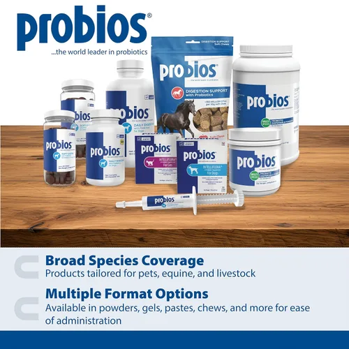 Vista 7 de Probios Masticables suaves para perros, suplemento probiótico diario para la salud intestinal, digestión y apoyo inmunológico, razas medianas