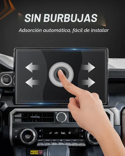 Vista 6 de CDEFG Protector de pantalla para Toyota 4Runner 2025 2026 – Vidrio templado mate antirreflejo de 14 pulgadas, accesorios para pantalla táctil