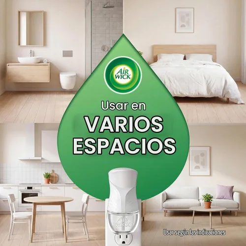 Vista 8 de Air Wick Calentador de aceite perfumado enchufable, accesorio blanco, 1