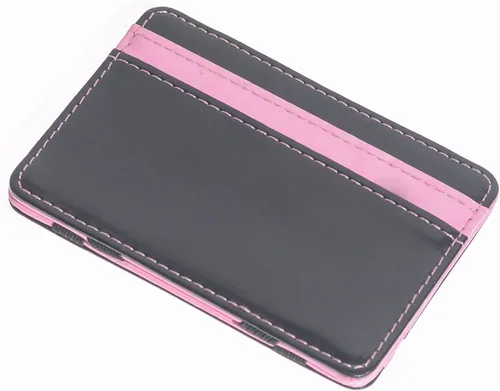 Vista 3 de CKLT Men's Fashion Magic Money Clip Leather Minimalistic Slim Wallet
