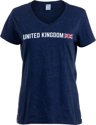 Vista 69 de Nations of the World - Camiseta con cuello en V para mujer