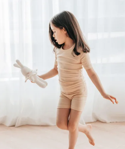 Vista 64 de AVAUMA - Pijama para niños y niñas de algodón básico para uso diario