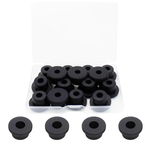 Vista 29 de EASYEAH 65 piezas de arandelas de goma con forma de sombrero de copa para cableado, kit surtido impermeable para alambres, arandelas de goma