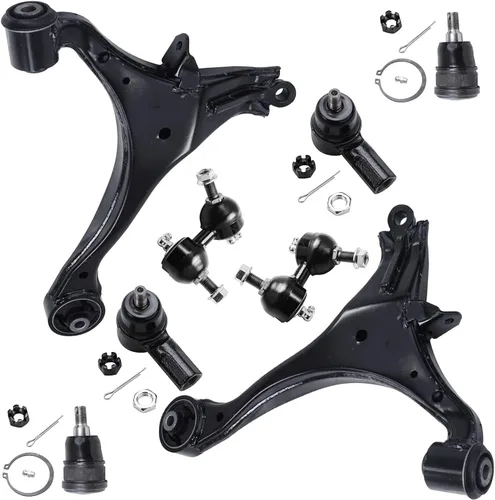 Vista 157 de Detroit Axle - Kit de suspensión frontal de 8 piezas para Chevy Silverado