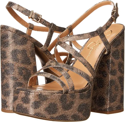 Vista 7 de Jessica Simpson Salih Block Heel - Sandalias de plataforma para mujer
