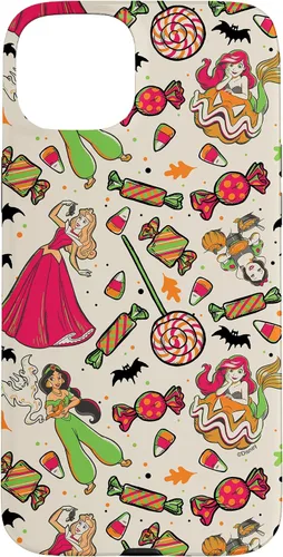 Vista 9 de iPhone 16 Disney Princess Snow White Ariel Jasmine Aurora Funda de Halloween