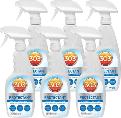Vista 17 de Protector de vinilo 303 (30302) Protector UV en aerosol para vinilo, plástico, caucho, fibra de vidrio, y más Proporciona protección UV mientras