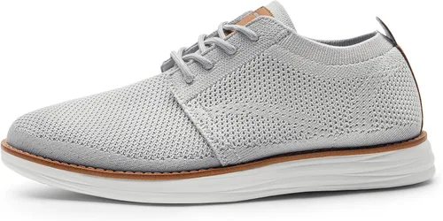 Vista 9 de Bruno Marc Zapatillas de malla para hombre Oxfords ligeras