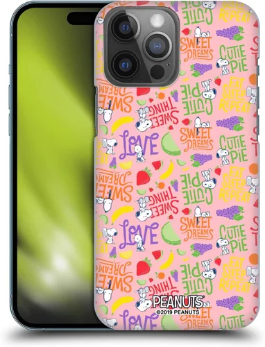 Vista 88 de Head Case Designs Funda rígida con licencia oficial de Peanuts Charlie y Snoopy Naturally Sweet compatible con Apple iPhone 7/8/SE 2020 y 2022